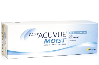 1-DAY Acuvue Moist for Astigmatism (30 lentilles)