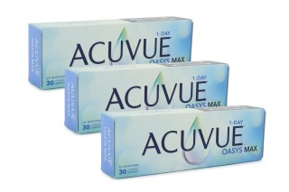 Acuvue Oasys Max 1-Day (90 lentilles)