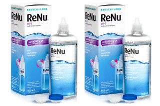 ReNu MPS Sensitive Eyes 2 x 360 ml avec étuis