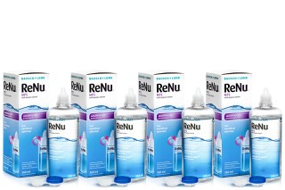 ReNu MPS Sensitive Eyes 4 x 360 ml avec étuis